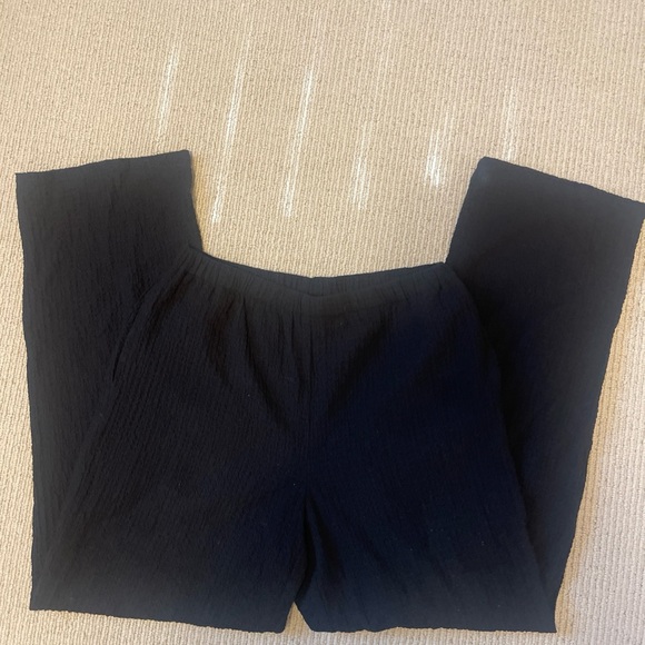 ORVIS Stretch Crinkle Wide Leg Pull On pants - Picture 1 of 5